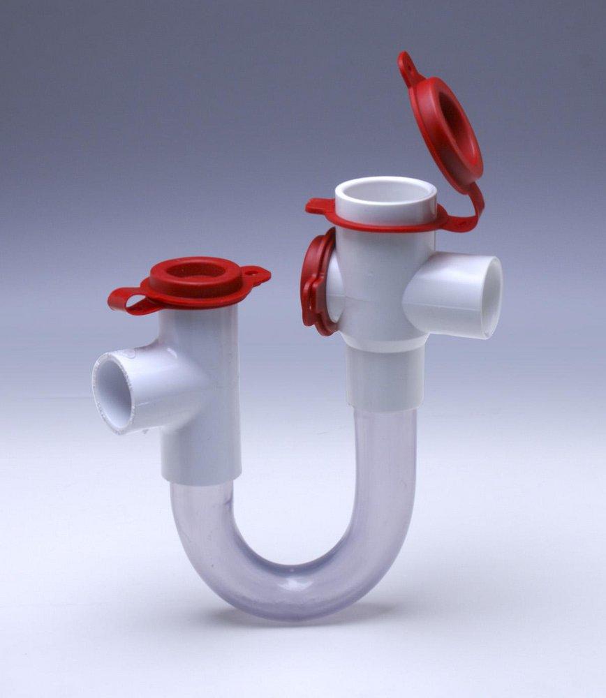 Rectorseal EZ Trap® 8-1/2 x 14-1/2 in. Condensate Drain Pan Trap Push 3/4 in Plastic