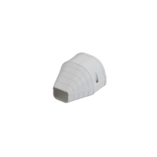 4-1/2 x 3-1/2 in. Line Set Cover System Plastic in White