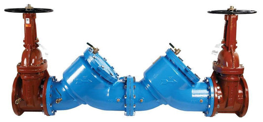 Watts Series LF709 6 in. Epoxy Coated Cast Iron Flanged 175 psi Backflow Preventer