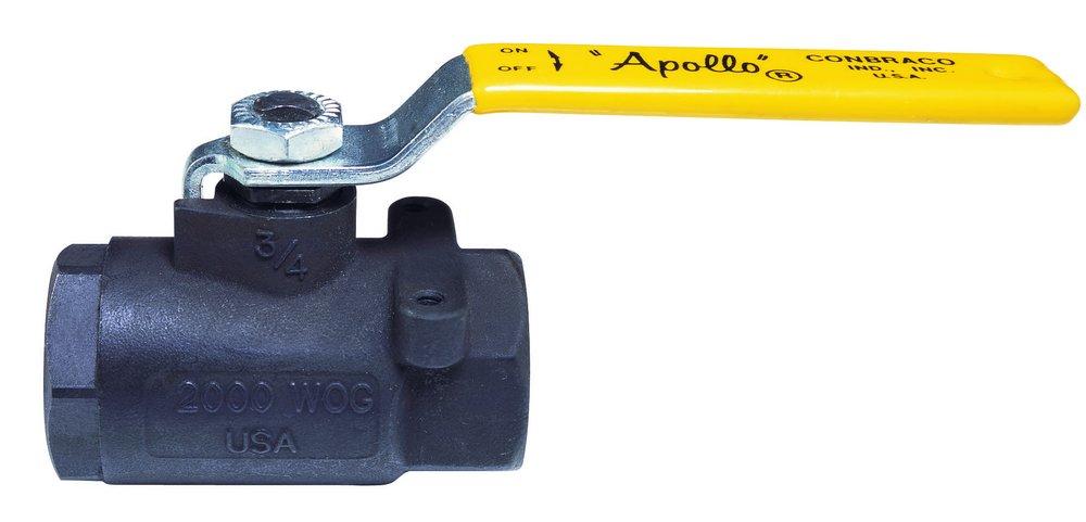 Apollo Valves 89-140-A Series 1/2 in. Carbon Steel Full Port FNPT 2000# Ball Valve