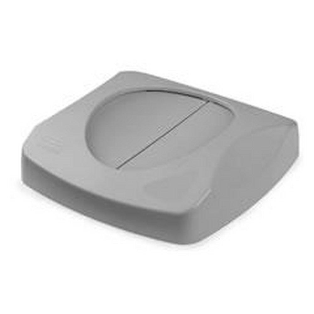 4 x 16 x 16 in. 23 gal Resin Swing Top in Grey for FG356988 Untouchable®, 356907 and 35698 Square Containers