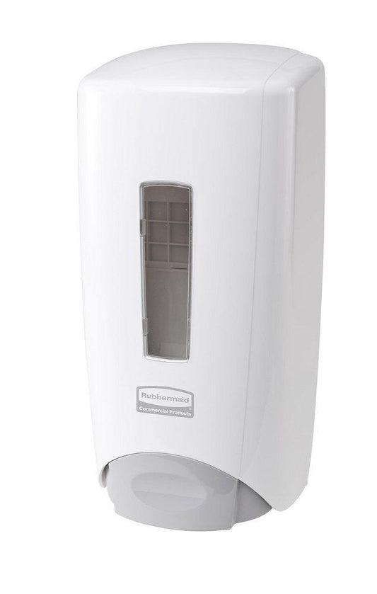 11-7/10 in. Wall Mount Manual Soap Dispenser in White