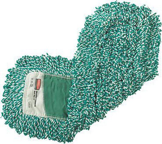 24 x 5 in. Microfiber Dust Mop in Green