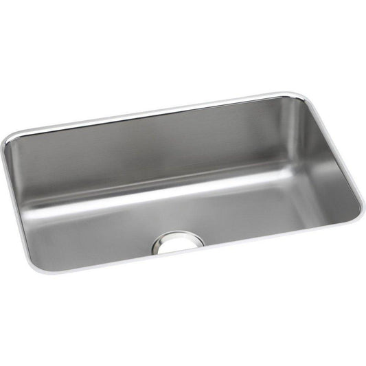 Dayton Dayton 26-1/2 in. Undermount Stainless Steel Single Bowl Kitchen Sink in Radiant Satin