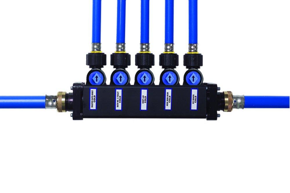 Viega PureFlow® 160 psi Polymer PEX Press 1/2 in. Valve Manifold