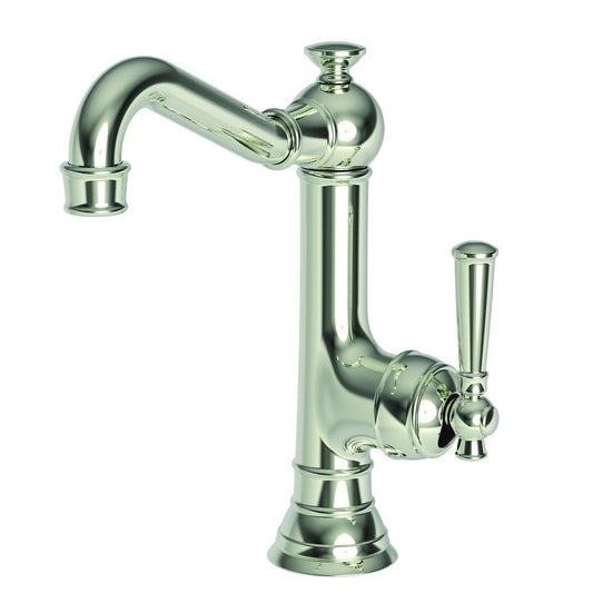 Newport Brass Jacobean Single Handle Bar Faucet in Polished Nickel - Natural