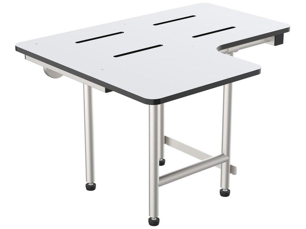 Shower Seat in White