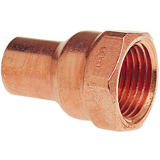 1/2 in. Copper Street Female Adapter (Clean & Bagged, 5/8 in. OD)