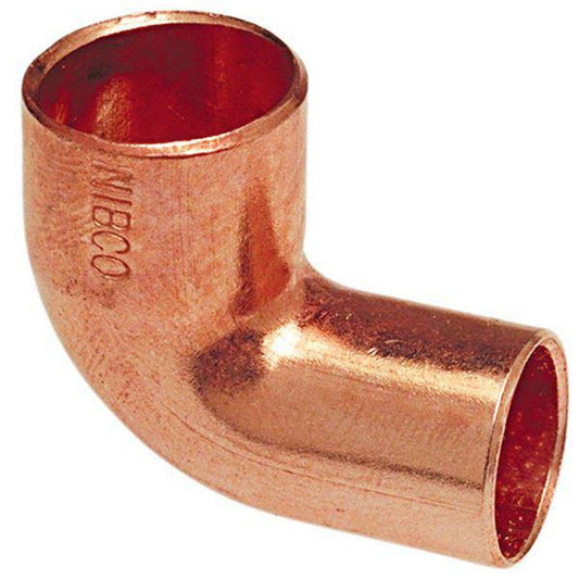 1/2 in. Copper 90° Street Elbow (Clean & Bagged, 5/8 in. OD)