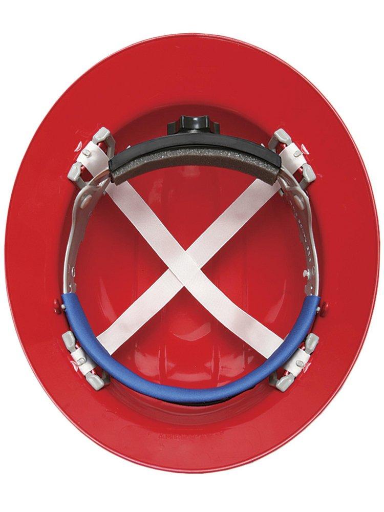 Replacement Suspension for ERB Safety 19226 Hard Hat Full Brim Blue 4-pt. Ratchet