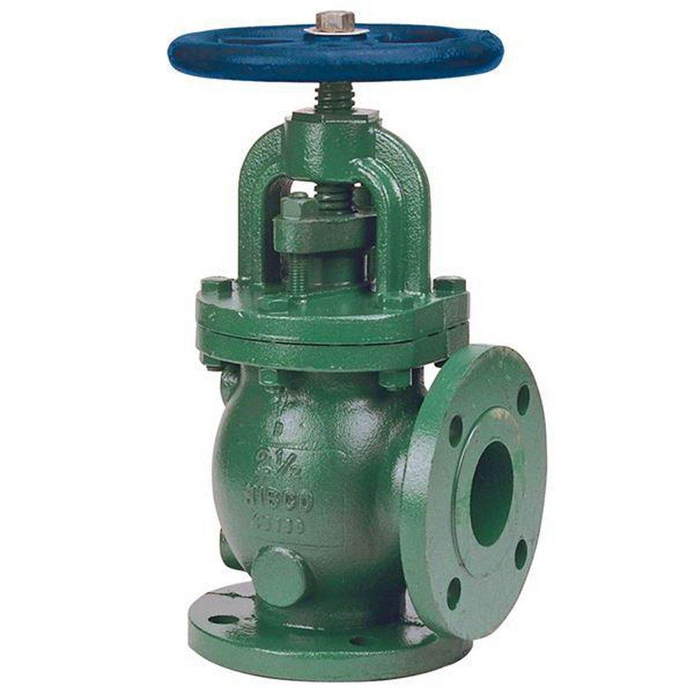 2-1/2 Ductile Iron 150# Flanged Outside Stem & Yoke Angle