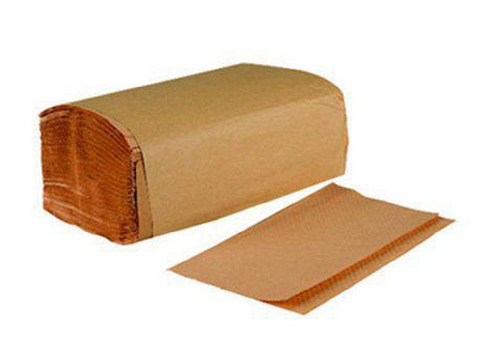 9 in. Single-Fold Paper Towel in Brown