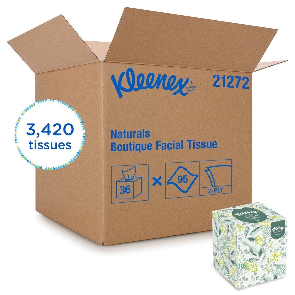 Kimberly Clark Kleenex® 8 in. Softblend Facial Tissue in White (Case of 36)