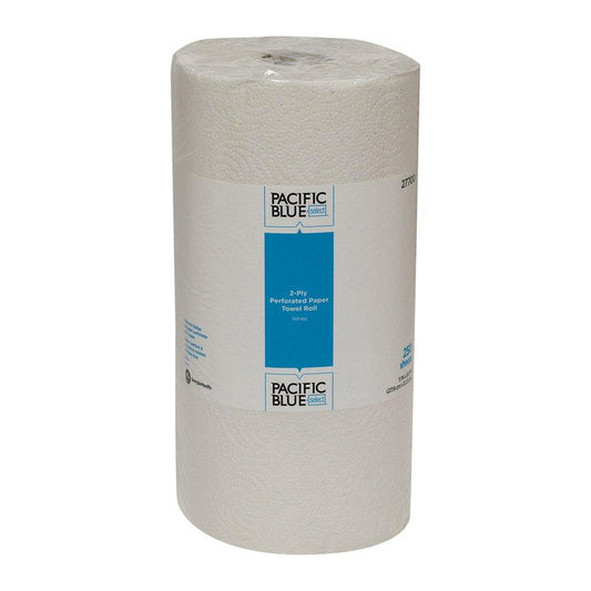 Georgia-Pacific Preference® 8-4/5 in. 2-Ply Perforated Roll Towel in White