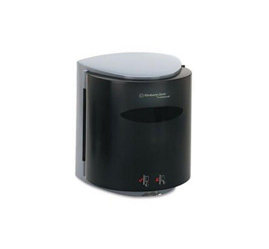 Roll Control Center-Pull Towel Dispenser in Smoke