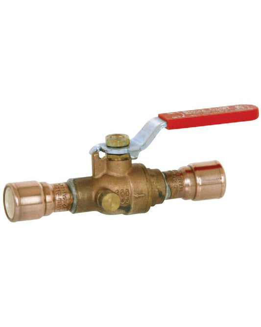 Sioux Chief 648 Series 1/2 in. Brass Full Port Solvent Weld Ball Valve