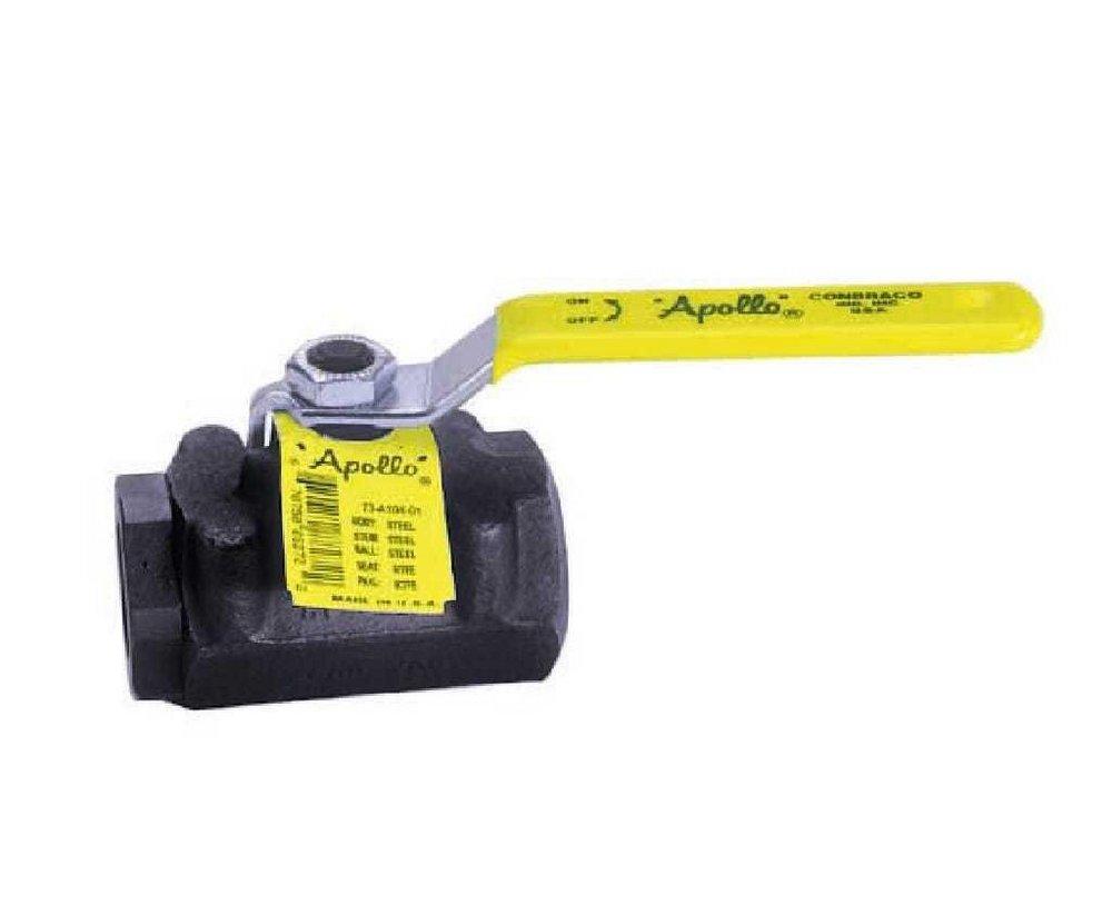 Apollo Valves 73A-100 Series 2 in. A105 Carbon Steel Reduced Port Lever Lock FNPT 1500# Ball Valve