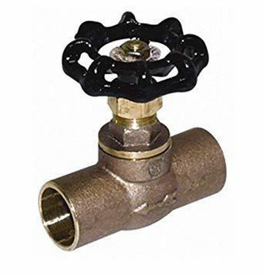 Legend Valve & Fitting S-503NL 3/4 in. Sweat Hand Wheel Angle Supply Stop Valve