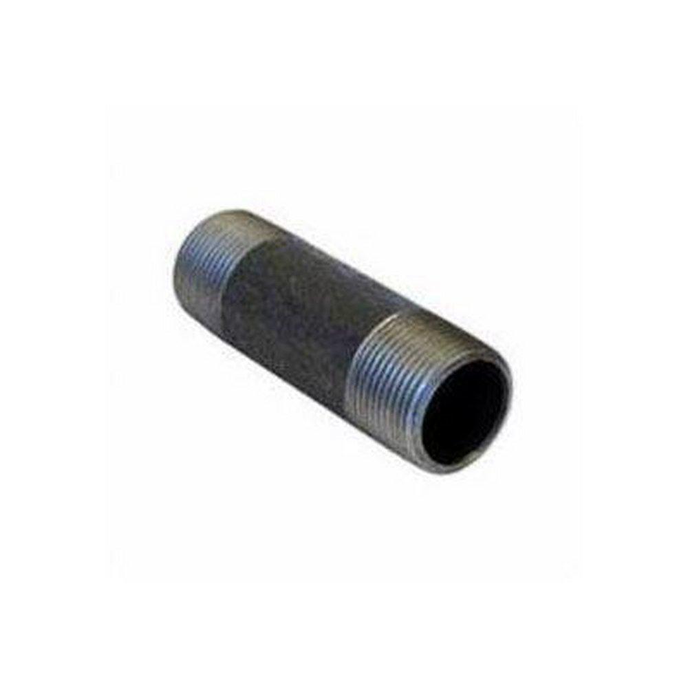 2 x 18 in. MPT Schedule 40 Welded Black Carbon Steel Ready Cut Pipe
