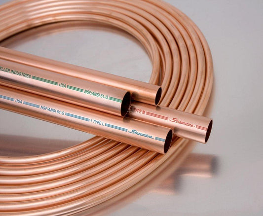 1 in. x 20 ft. Type K Soft Copper Tube