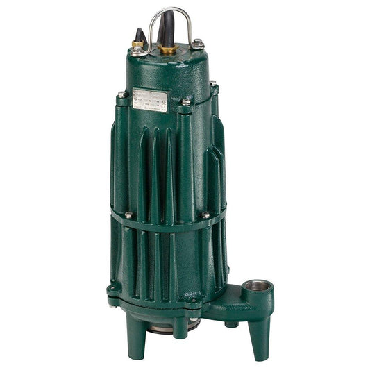 Zoeller Pump Co Shark® 2 HP 230V 1-Phase Auto-Reversing Grinder Pump with 20 ft. Cord