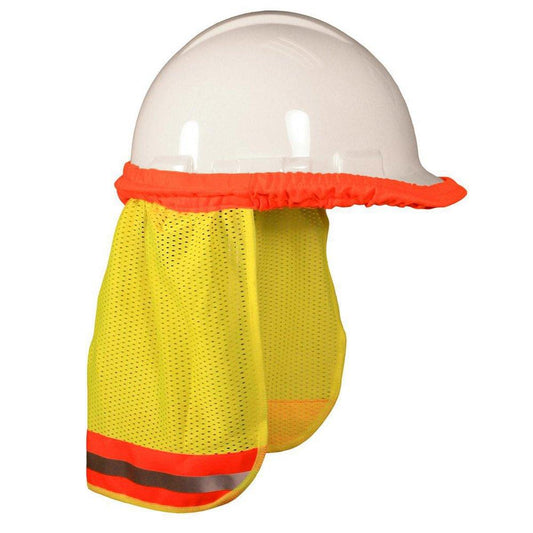 Hard Hat Neck Shade in Hi-Viz Green