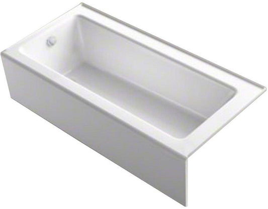 KOHLER Bellwether® 66 in. x 32 in. Soaker Alcove Bathtub with Right Drain in White