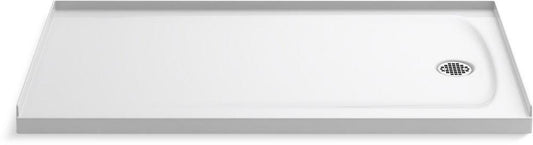 KOHLER Ballast® 60 in. x 32 in. Shower Base with Right Drain in White