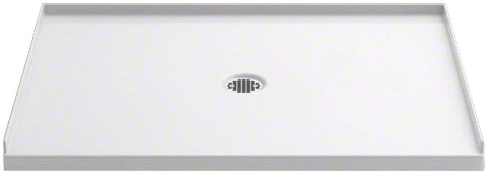 KOHLER Ballast® 66 in. x 36 in. Shower Base with Center Drain in White
