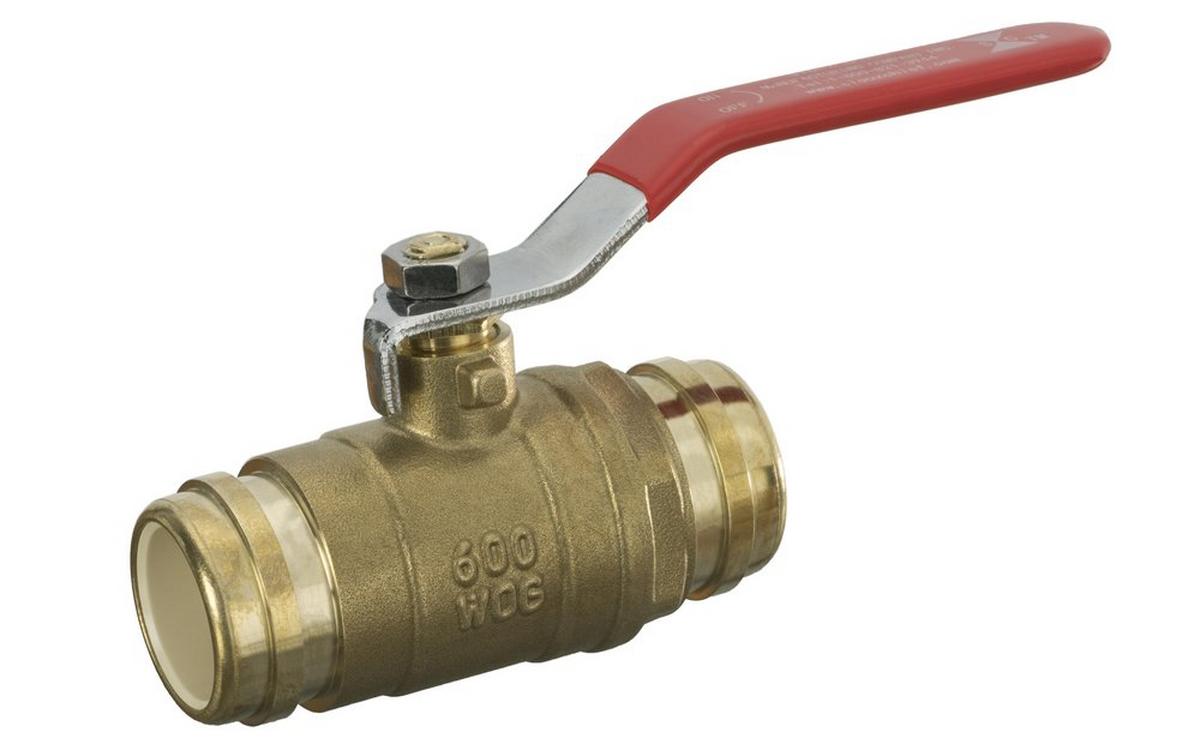 Sioux Chief 648 Series 3/4 in. Brass Full Port Solvent Weld 600# Ball Valve