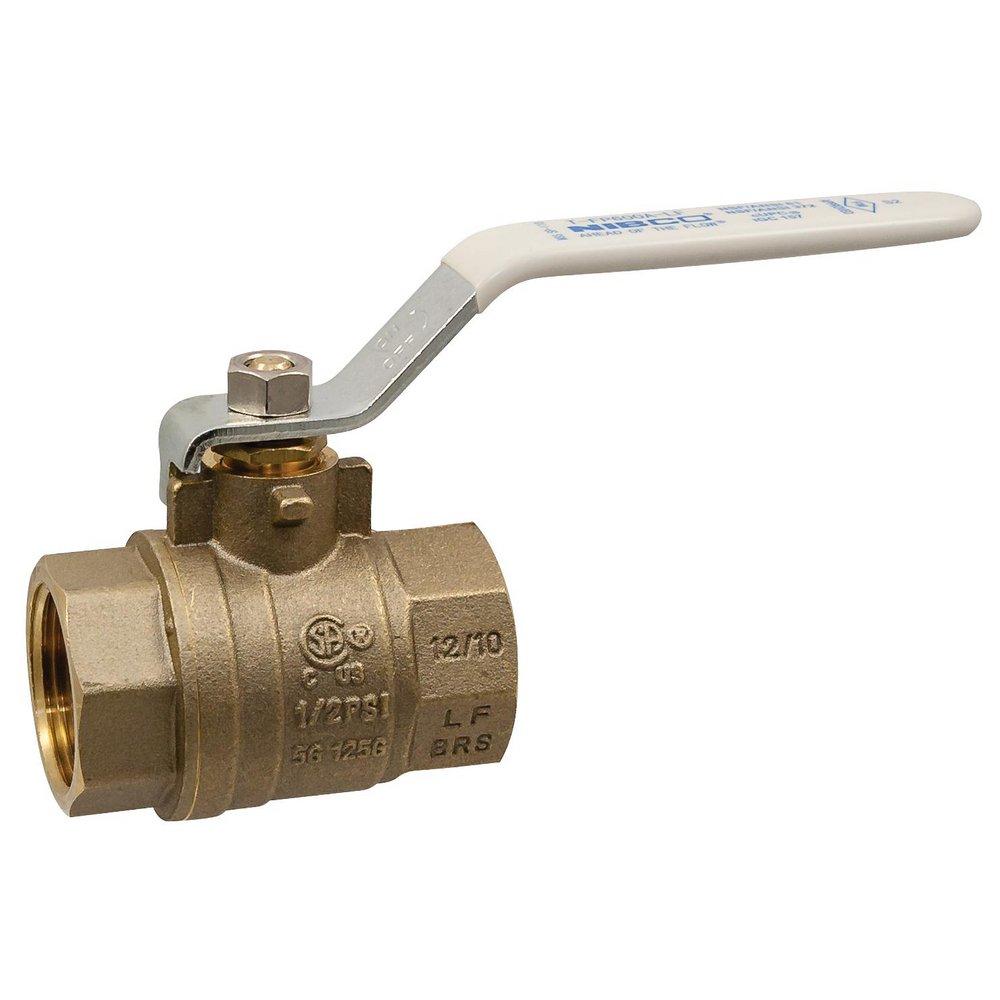 NIBCO T-FP-600A-LF 3 in. Copper Alloy Full Port FNPT 400# Ball Valve