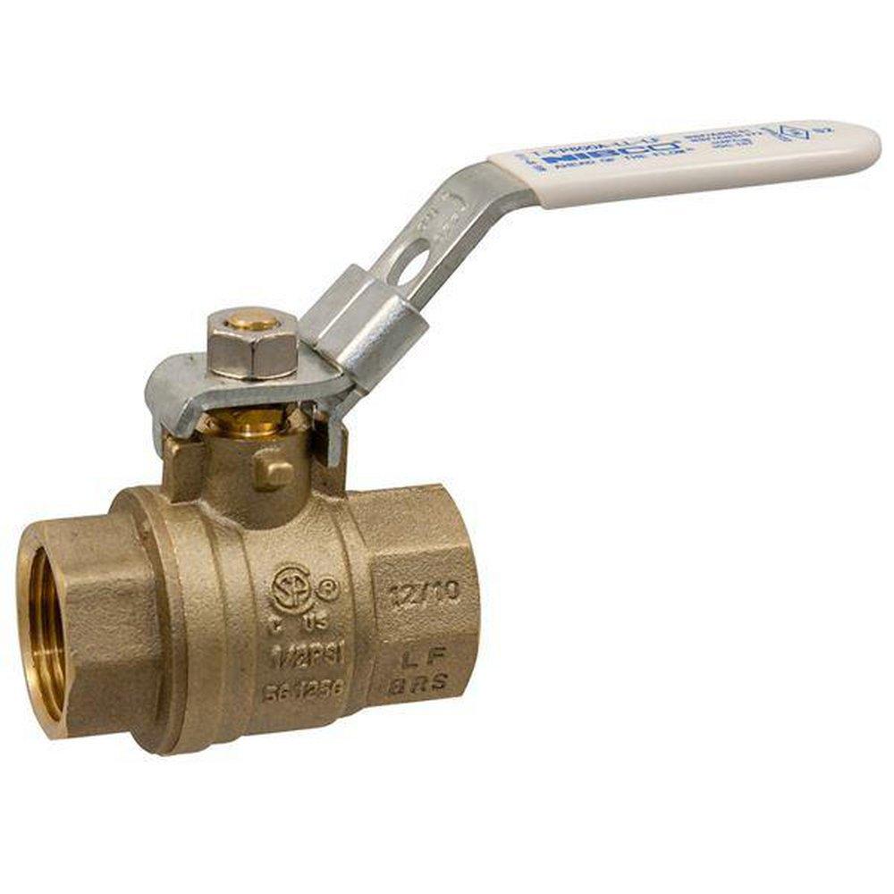 NIBCO T-FP-600A-LF-LL 3/4 in. Forged Copper Alloy Full Port FIPT 600# Ball Valve