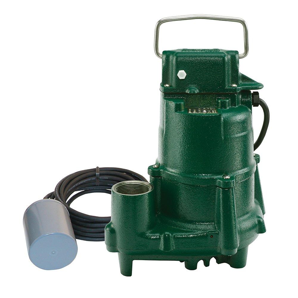 Zoeller Pump Co Flow-Mate 1/2 HP 115V Cast Iron Submersible Sump Pump (BN98)