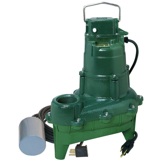 Zoeller Pump Co Waste-Mate 4/10 HP 115V Cast Iron Sewage Pump with 15 ft. Cord and Switch