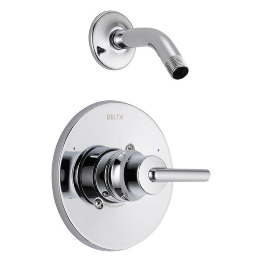 Delta Faucet Trinsic® Single Handle Shower Faucet in Chrome (Trim Only) (Showerhead Sold Separately)