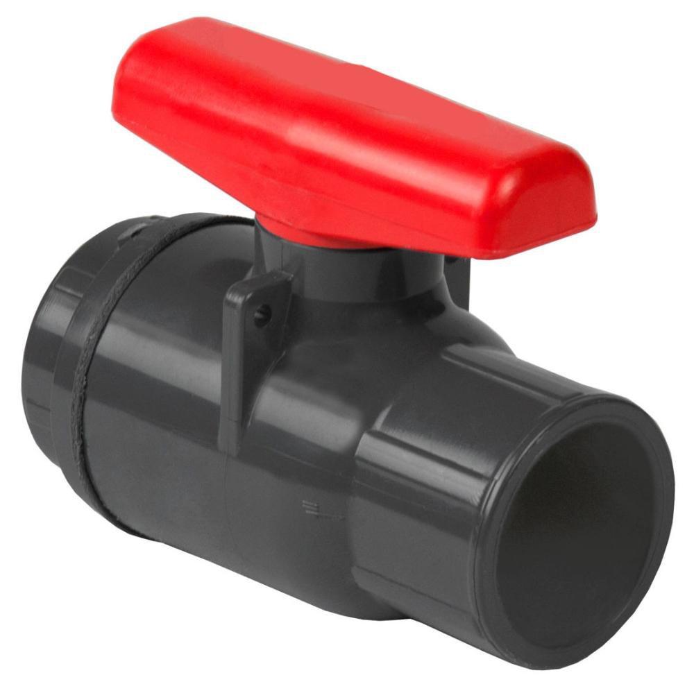 1/2 in. Plastic Full Port Socket Weld 235# Ball Valve