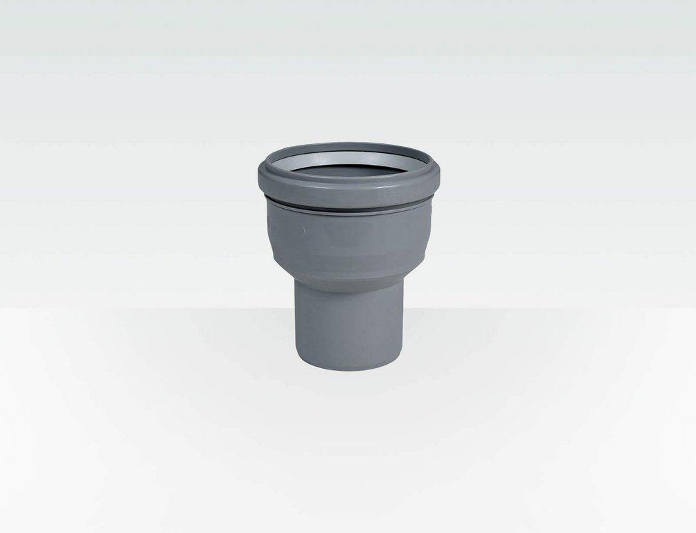 Centrotherm Eco Systems InnoFlue® 3 in. x 4 in. Polypropylene Centric Increaser