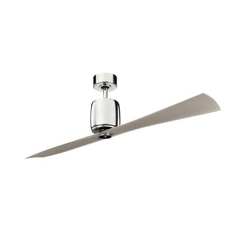 Kichler Lighting Ferron 60 in. 2-Blade Ceiling Fan in Polished Nickel