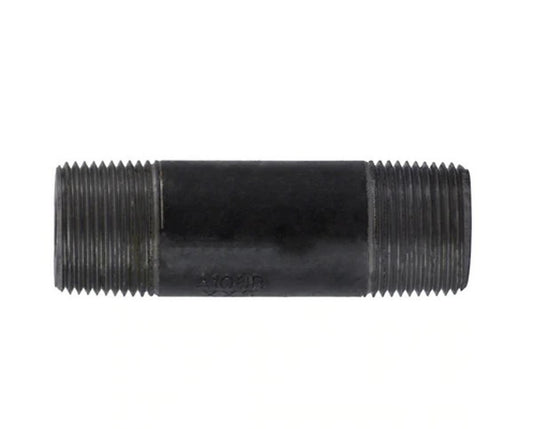 1/8 x 21 in. Threaded Extra Heavy Black Carbon Steel Ready Cut Pipe
