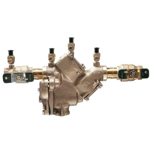 Watts LF909 Series 3/4 in. FPT 175 psi Cast Copper Silicon Alloy Reduced Pressure Zone Assembly