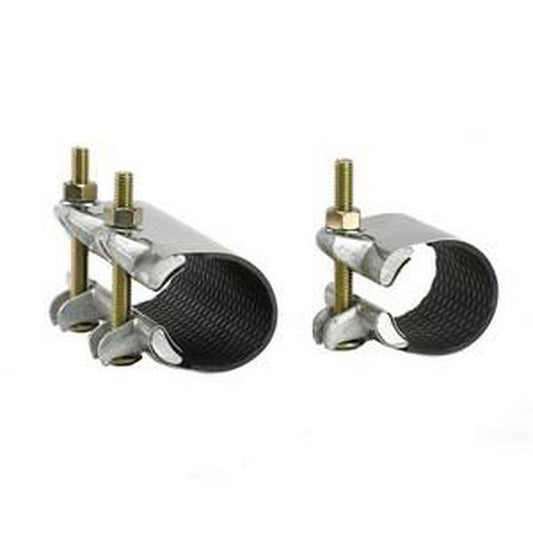 JCM Industries Model #110 1-1/4 x 3 in. Stainless Steel Repair Clamp