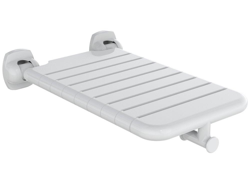 Wingits® Pure Elegance™ Shower Seat in Glossy White