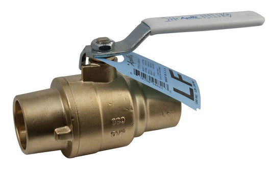 Apollo Valves 77FLF-200 Series 3/4 in. Brass Full Port Solder 600# Ball Valve