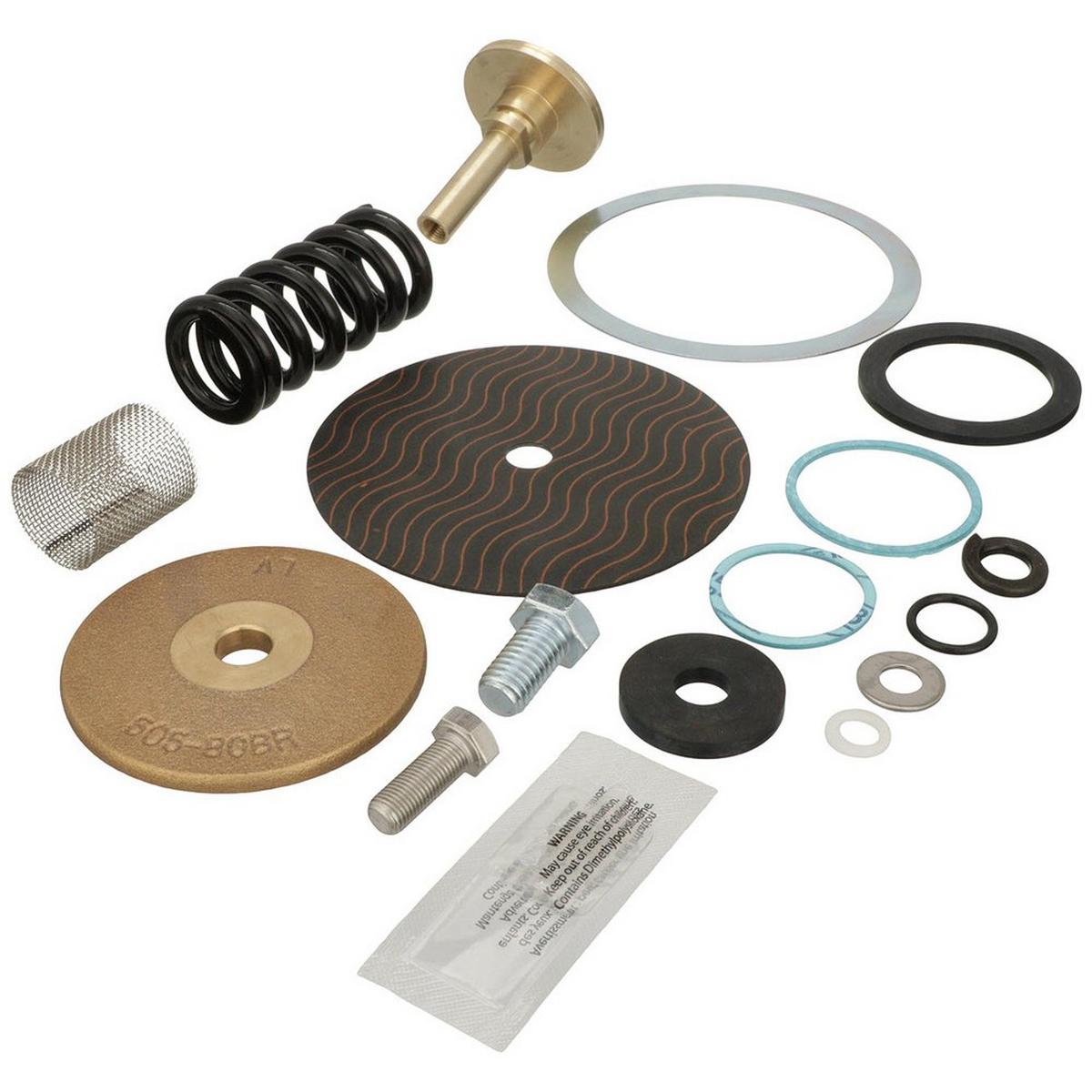 1-1/2 in. Brass, Rubber, Steel and Zinc Valve Repair Kit