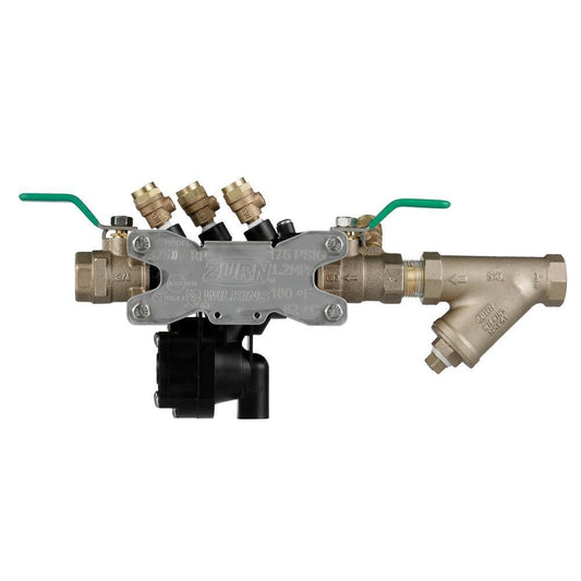 Zurn Wilkins 375XL 3/4 in Reinforced Nylon FPT Reduced Pressure Principle Assembly with Quarter-Turn Ball Valves