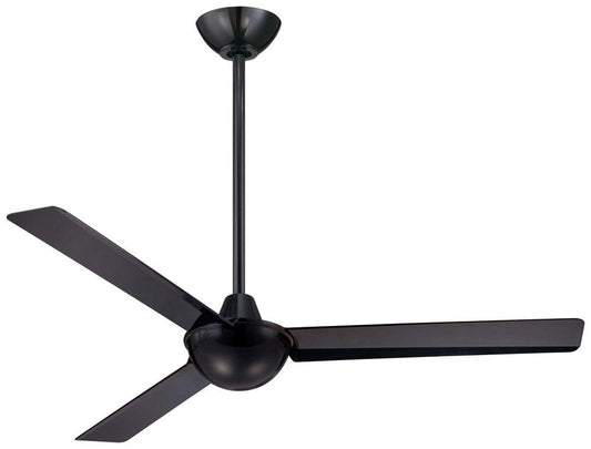 Minka Aire Kewl 52 in. 3-Blade Indoor Ceiling Fan in Black Iron