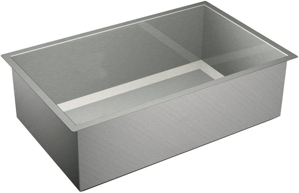 Moen 1600 Series 32 in. Undermount Stainless Steel Single Bowl Kitchen Sink in Brushed Stainless Steel