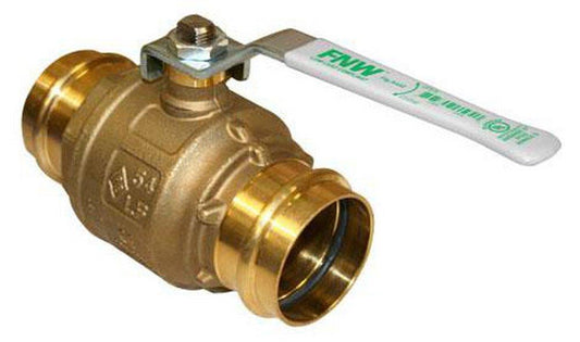 FNW® Figure X432 3/4 in. Brass Full Port Press Ball Valve