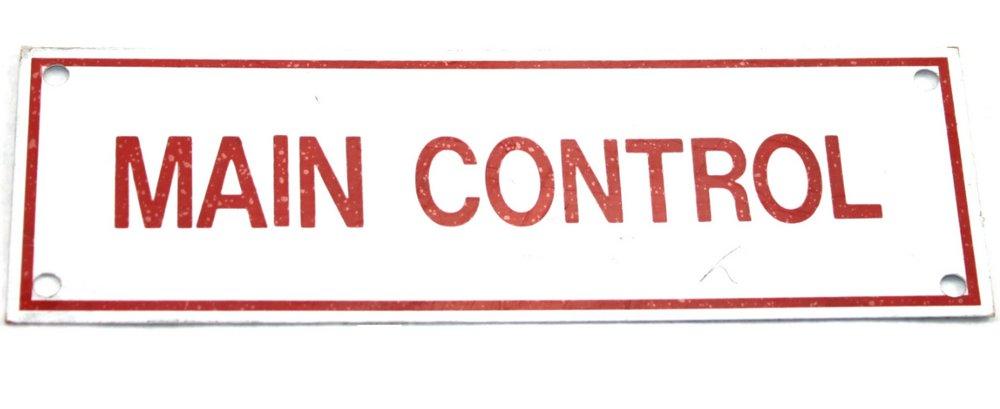 6 x 2 in. Aluminum Fire Sprinkler Sign