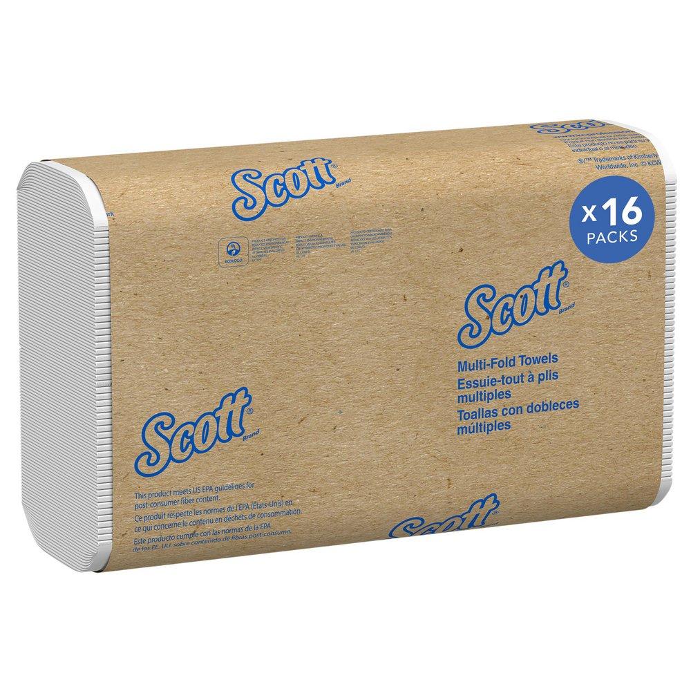 Scott® Essential 250-Count 9-2/5 in. Multifold Towel in White (Case of 16)